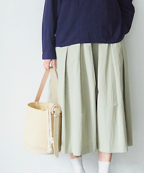 m⭐︎　A.la Malia グリーンレーベル　バケツ型カゴバッグ m⭐︎様専用 A.la Malia グリーンレーベル バケツ型カゴバッグ