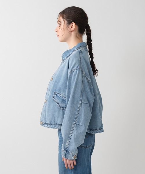 Levi's ライトブルーデニムジャケット Levi's ライトブルー デニムジャケット - メルカリ