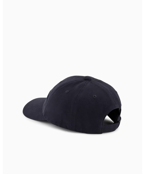ARMANIエンポリオアルマーニ ブラック ベースボールキャップロゴ EMPORIO ARMANI キャップ 帽子 「エンポリオ アルマーニ」ベース