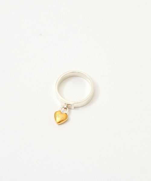 【関税込み】Ambush ゴールド Heart Padlock リング AMBUSH/アンブッシュ】HEART PADLOCK RING/ハートパドロック