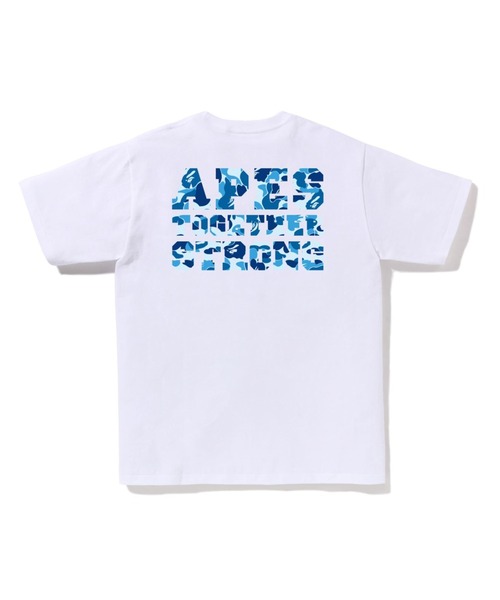 A BATHING APE tシャツ ABC CAMO COLLEGE ATS TEE メンズ