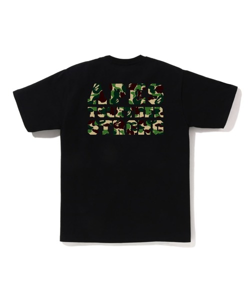A BATHING APE tシャツ ABC CAMO COLLEGE ATS TEE メンズ