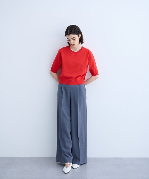N.O.R.C ハーフスリーブニット【BEAUTY AIRY N.O.R.C｜ハーフスリーブニット【BEAUTY AIRY】 | Rakuten