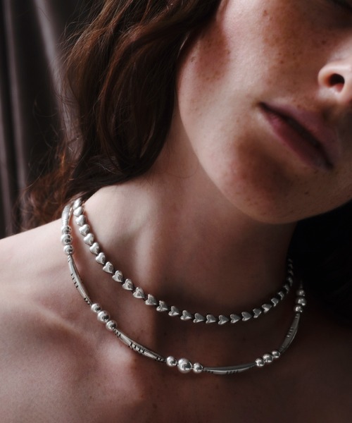ネックレス 「quip queint」bowling tribe carve necklace/ボウリング トライブ カーヴ ネックレス QU170の画像