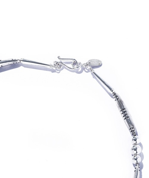 ネックレス 「quip queint」bowling tribe carve necklace/ボウリング トライブ カーヴ ネックレス QU170の画像