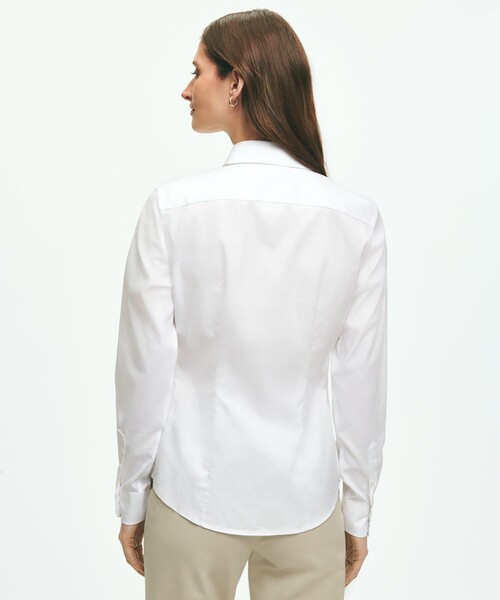 ブルックス Brooks Luxe Long Sleeve レディース シャツ トップス White Luxe Long Sleeve