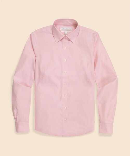 Brooks Brothers レディース チュニック シャツ BROOKS BROTHERS ブラウス シャツ スーピマコットンストレッチ