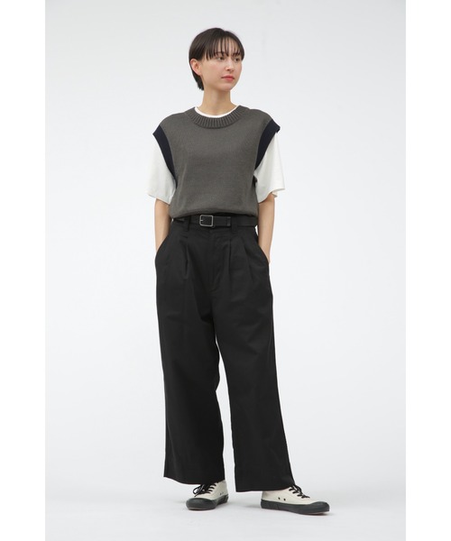 MHL. 2021 COTTON WOOL DRILL ブラック パンツ MHL. 2021 COTTON WOOL DRILL ブラック パンツ - メルカリ