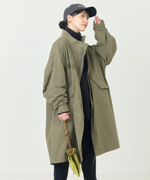 ほぼ未使用✨️21AW　セオリーリュクス　モッズコート　ゆったり　カーキ　38 FREAK'S STORE（フリークスストア） モッズコート フリ- オリーブ