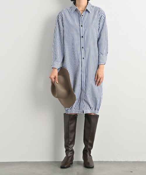 ブラウス シャツ マルチWAYロングシャツ笳・ レディース : ZOZOTOWN 