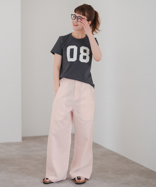 休日限定 Spick＆Span ZOZOTOWN : レディース ギャザーチノ チノパン パンツ