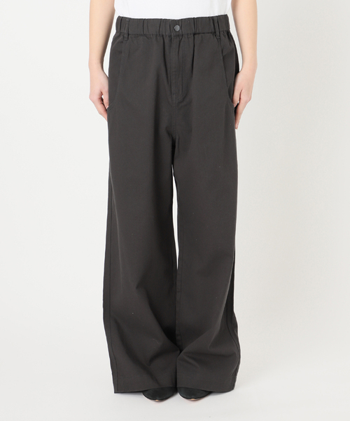 Spick＆Span チノパン ギャザーチノ レディース : ZOZOTOWN