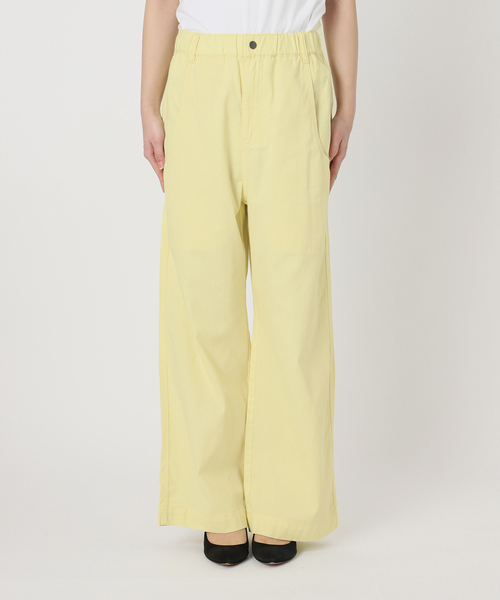 Spick＆Span チノパン ギャザーチノ レディース : ZOZOTOWN