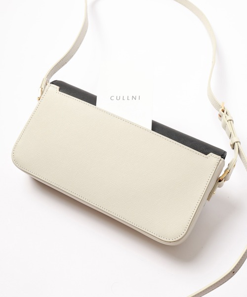 【新品未使用】クルニ CULLUNI ショルダーバッグ ハンドバッグ CULLNI ショルダーバッグ Horizontal Mini Shoulder Bag メンズ