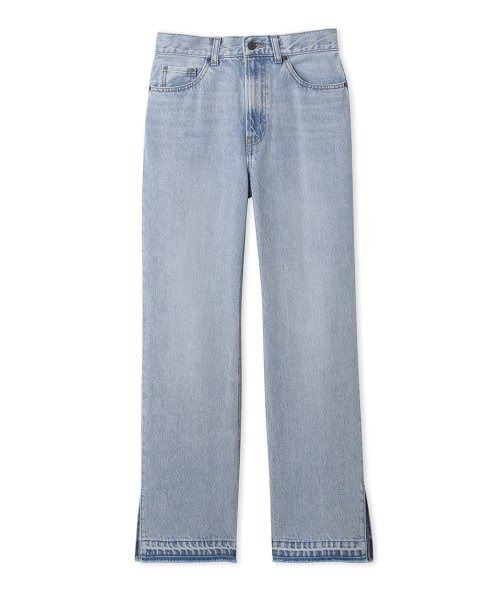 [Mila Owen] ботинки cut Denim брюки 0 бежевый женский 