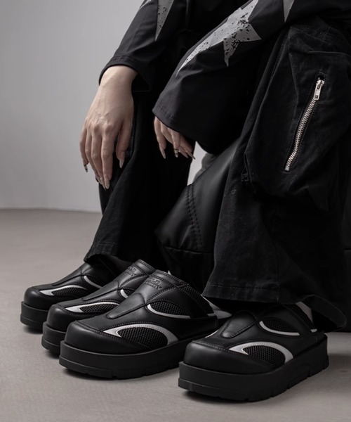 argue udotコラボ　ミュール　ブラック　24cm 靴 argue udotコラボ ミュール ブラック 24cm 靴 D100302445 - 靴ベストセラー