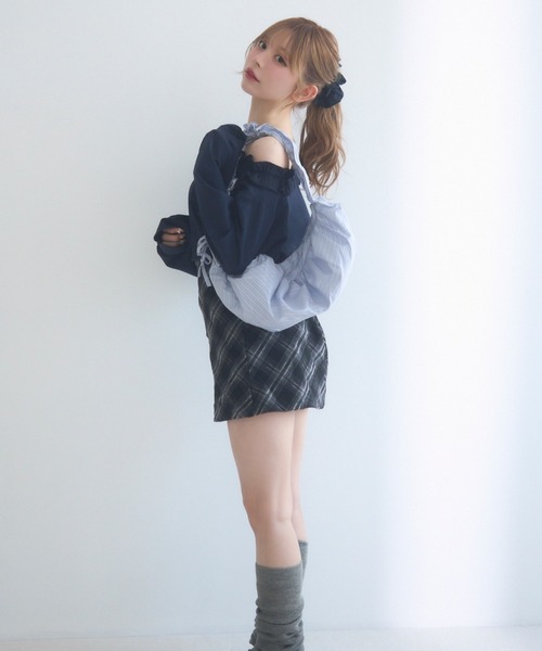 tyty 直接受渡し TITTY＆CO. ショルダーバッグ バッグ キャンディーストライプ