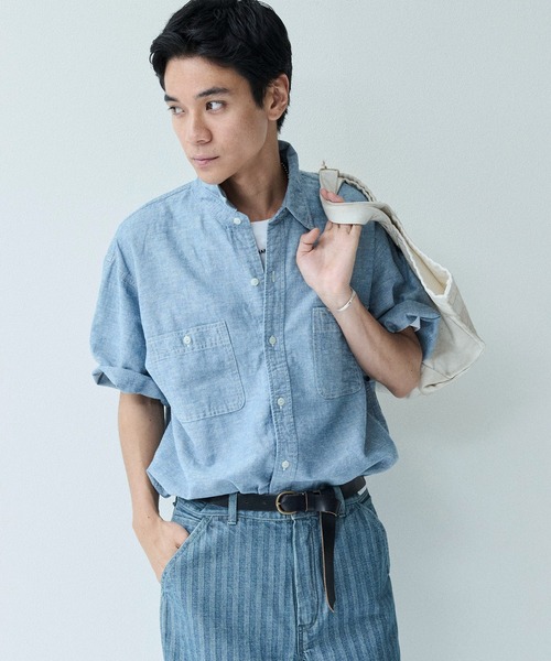 希少 vintage john bull デニムトレンチコート ベルト フェード Johnbull（ジョンブル） ベルト 「DENIM DELIGHT DAYS」USオイルレザー