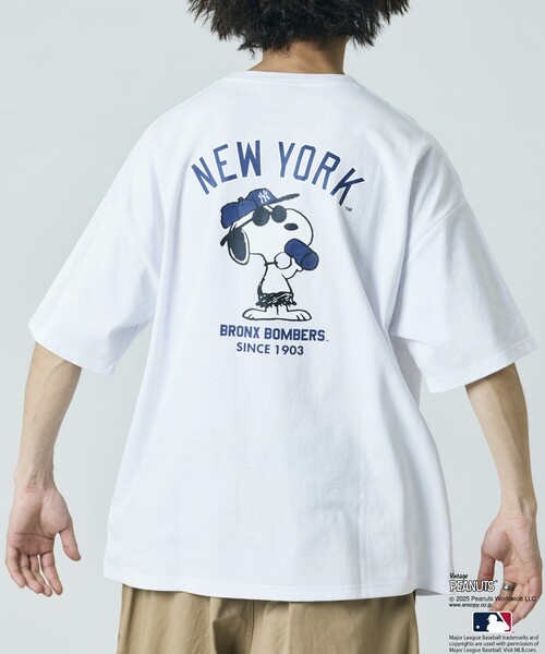 FREAK'S STORE（フリークスストア） tシャツ 限定展開 PEANUTS×MLB