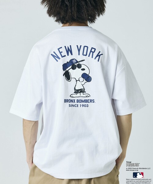 FREAK'S STORE（フリークスストア） tシャツ 限定展開 PEANUTS×MLB