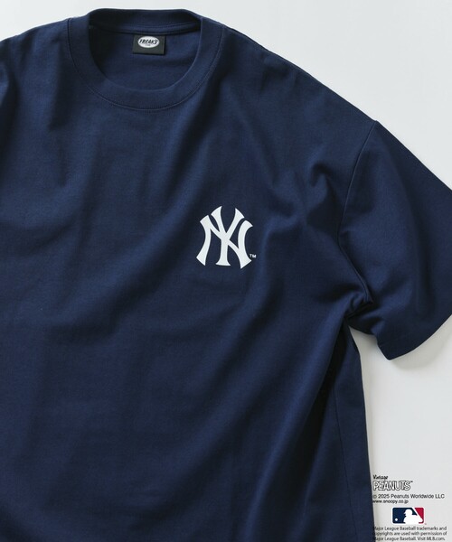 MLB公式 FREAK'S STORE×PEANUTSコラボヤンキースTシャツ MLB公式 FREAK'S STORE×PEANUTSコラボヤンキースTシャツ - メルカリ