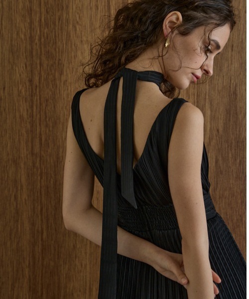 ERADIE（エラディエ） ワンピース Pleated tiered dress プリーツ