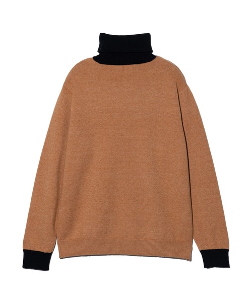 glamb（グラム） セーター ニット Spin Logo Turtle Neck Knit
