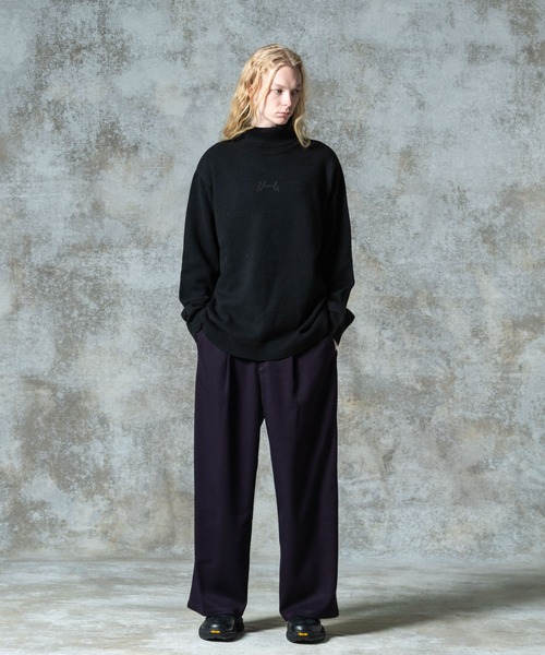 glamb（グラム） セーター ニット Spin Logo Turtle Neck Knit