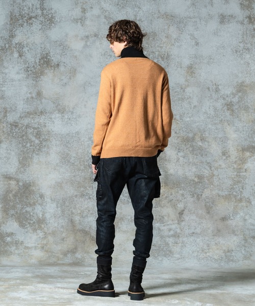glamb（グラム） セーター ニット Spin Logo Turtle Neck Knit