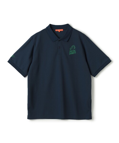 BEAMS GOLF ドナルド刺繍ポロシャツ M ネイビー タグ付き】ビームスゴルフ BEAMS GOLF ディズニー ドナルド M