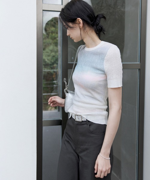 tageechita tシャツ 「tageechita」ペイントアート風
