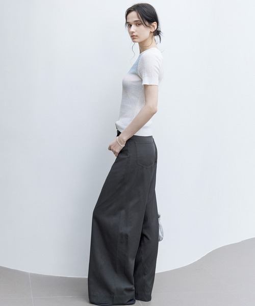 tシャツ 「tageechita」ペイントアート風 グラデーションプリントTシャツ レディース tageechita tシャツ 「tageechita」ペイントアート風