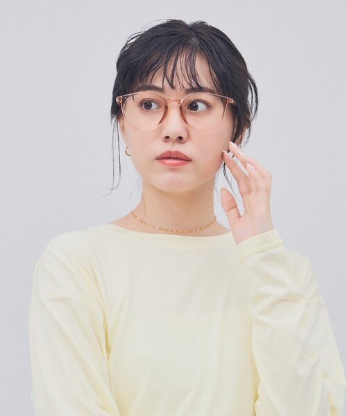 Zoff（ゾフ） 伊達メガネ メガネ 眼鏡 ボストン型 メガネ｜クリア