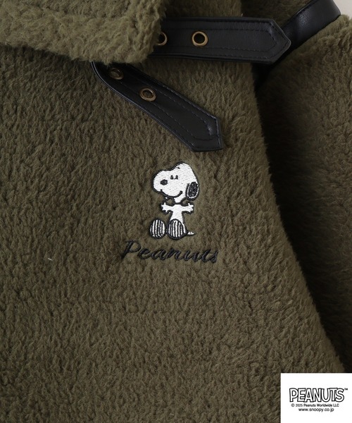 「PEANUTS」 ブルゾン L アイボリー メンズ_画像6