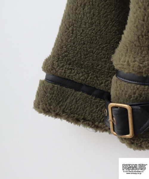 「PEANUTS」 ブルゾン L アイボリー メンズ_画像9