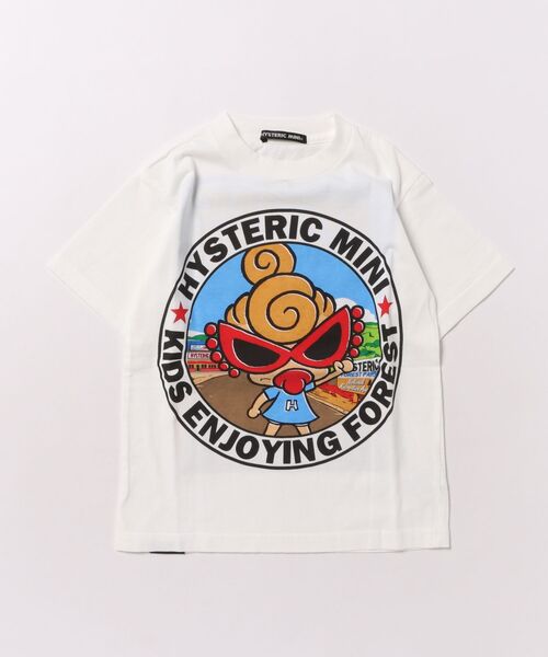 tシャツ LET'S EXPLORE WITH MINI 半袖Tシャツ キッズ 子供服 男の子 女の子の画像