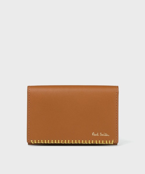 Paul Smith シグネチャーストライプティッピング　名刺入れ　ブラック Amazon.co.jp: [ポールスミス] セット品/名入れ可 名刺入れ