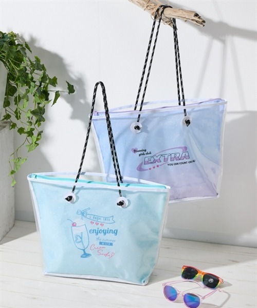 トートバッグ型ポーチ付きビーチバッグ : ZOZOTOWN Yahoo!店 - 通販