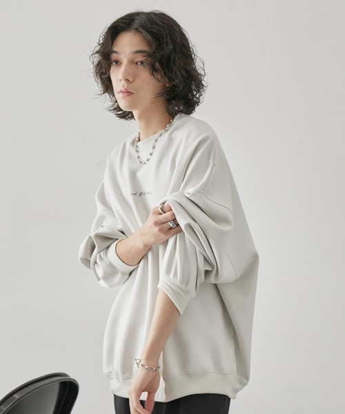 「JUNRED」 長袖Tシャツ S グリーン メンズ