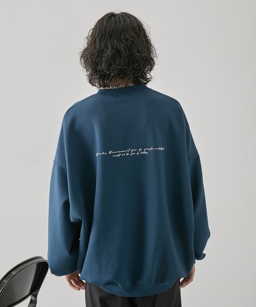 「JUNRED」 長袖Tシャツ S グリーン メンズ