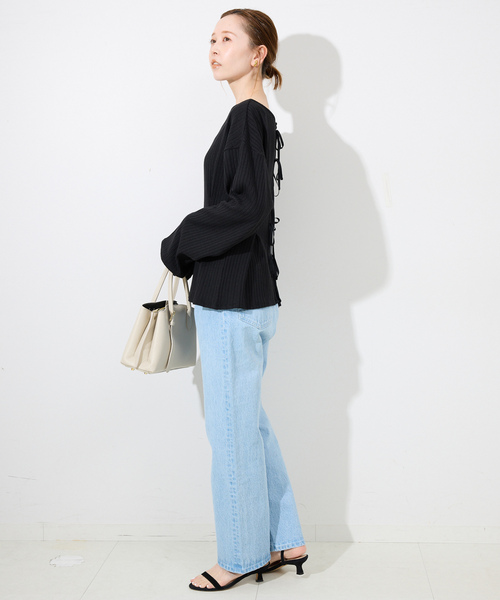 ゆぅ【SLOBE IENA】 WEB限定/追加》SLOBE BELT TOTE BAG（トートバッグ）｜SLOBE