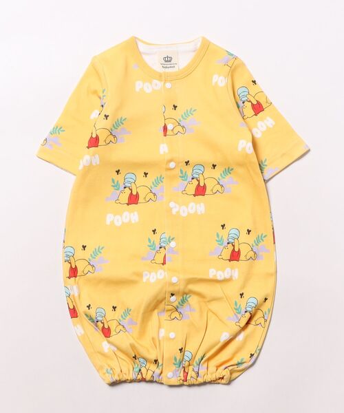 Disney（ディズニー） ベビー服 ロンパース 肌着ドッキング 2WAYオール