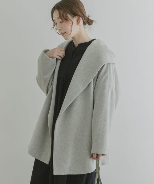 「F by ROSSO」 コート FREE モカ レディース_画像5