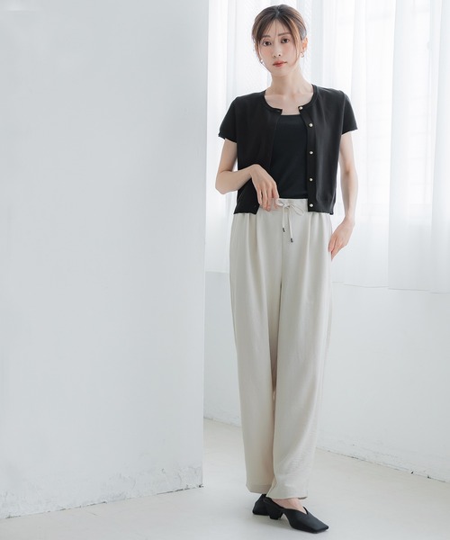 ニット セーター 金ボタンニットトップス レディース | coca | 15