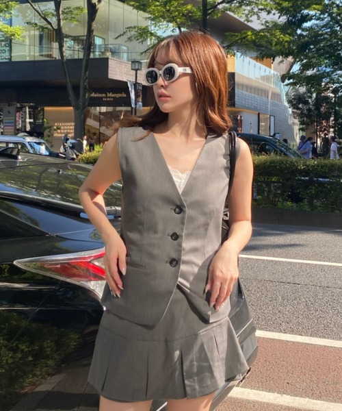 ベスト ジレ スーツベスト レディース
