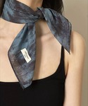 スカーフ バンダナ 「 BARELY BLUE...の詳細画像2