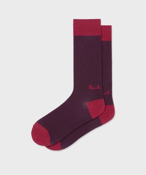 Paul Smith（ポール・スミス） 靴下 アンクルロゴ ソックス「250658 CS