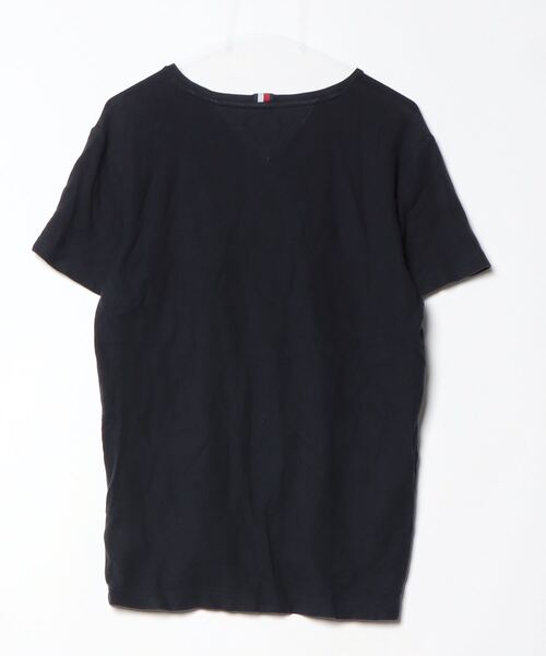 「TOMMY HILFIGER」 半袖Tシャツ MEDIUM ネイビー メンズ