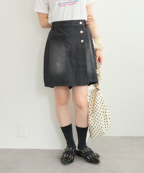 w closet（ダブルクローゼット） スカート 「25AW」デニムスカパン