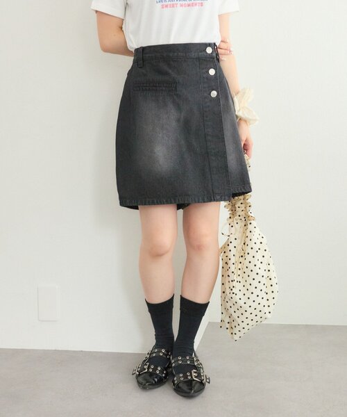 w closet（ダブルクローゼット） スカート 「25AW」デニムスカパン